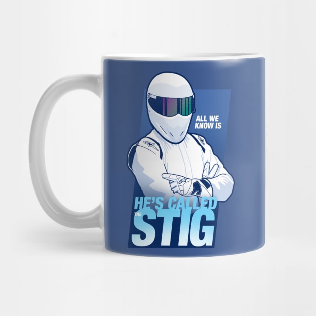 He's Called The Stig by jaredBdesign